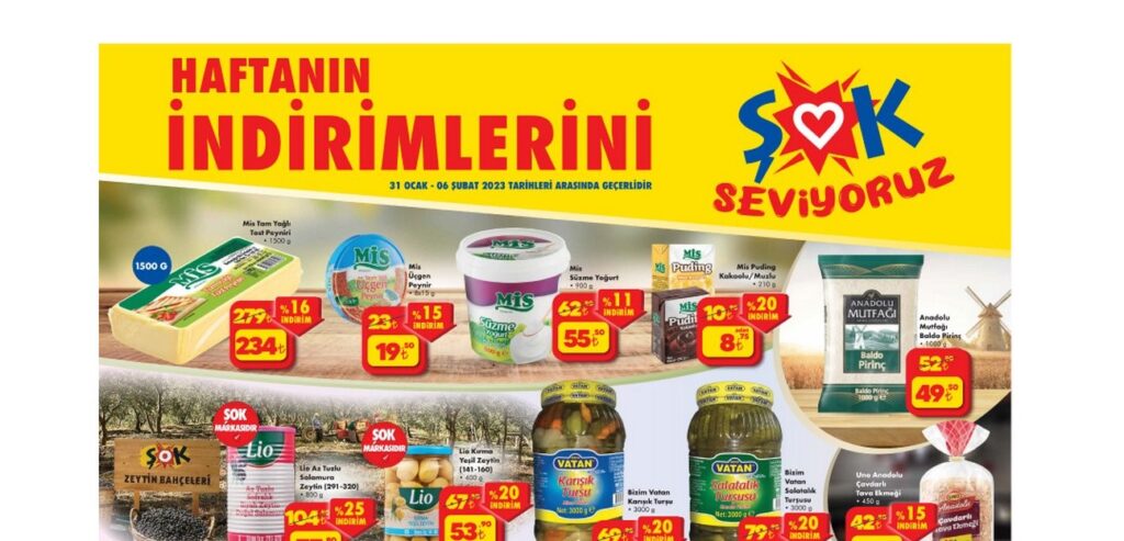 31 Ocak 2024 ŞOK Aktüel Kataloğu