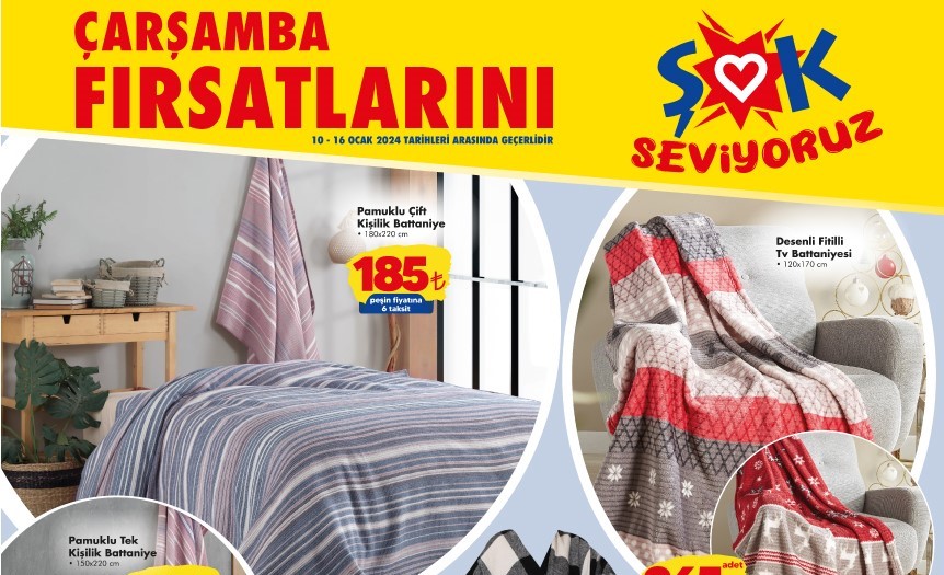 10 Ocak 2024 ŞOK Aktüel Kataloğu