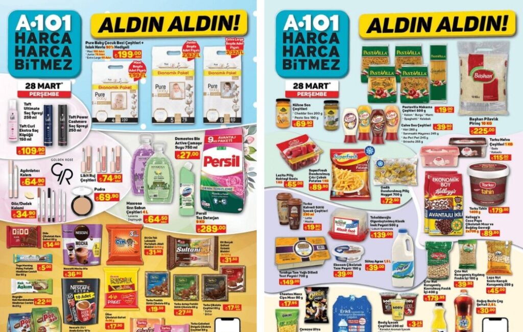 A101 28 Mart 2024 Aktüel