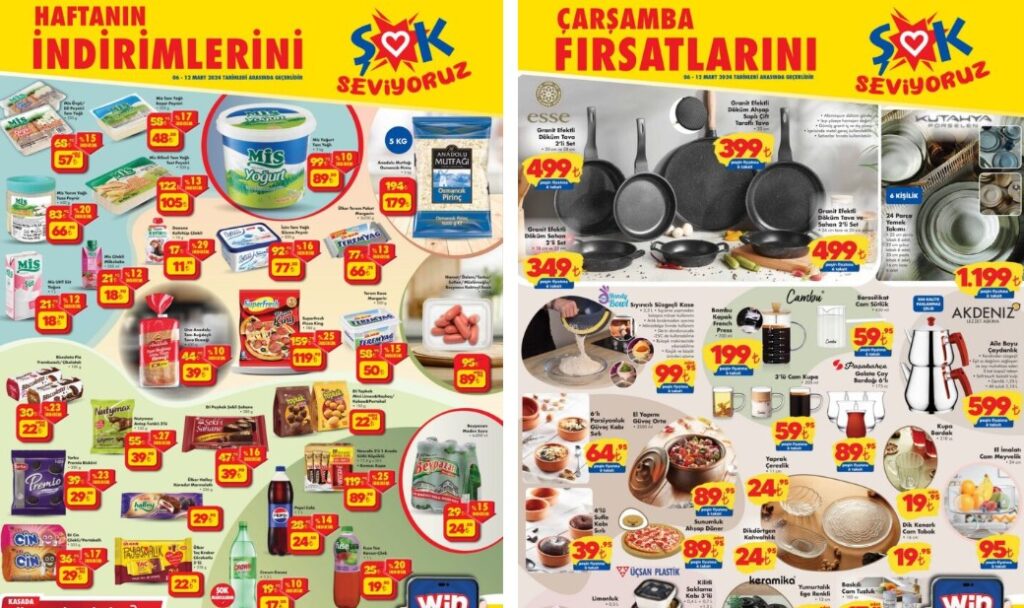 6 Mart 2024 ŞOK Aktüel Kataloğu