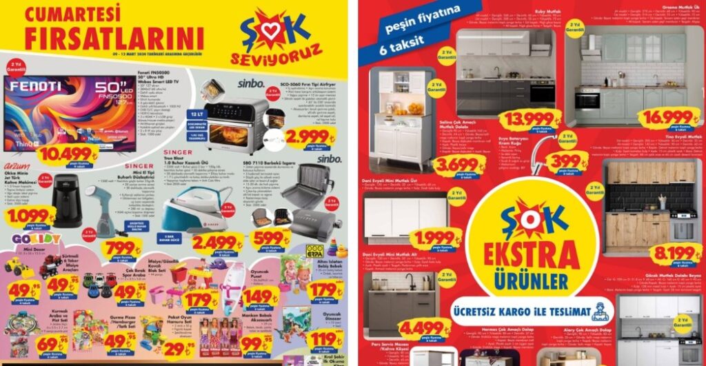 ŞOK Market 9 Mart 2024