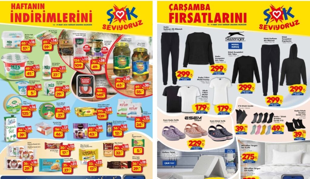 13 Mart 2024 ŞOK Aktüel Kataloğu