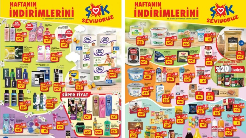 3 Nisan 2024 ŞOK Aktüel Kataloğu