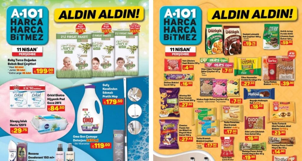 A101 11 Nisan 2024 Aktüel Ürünler