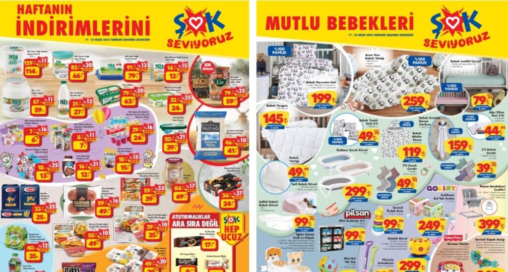Bebeklerin İhtiyaçları ŞOK’ta! 17 Nisan 2024 Aktüel Kataloğu