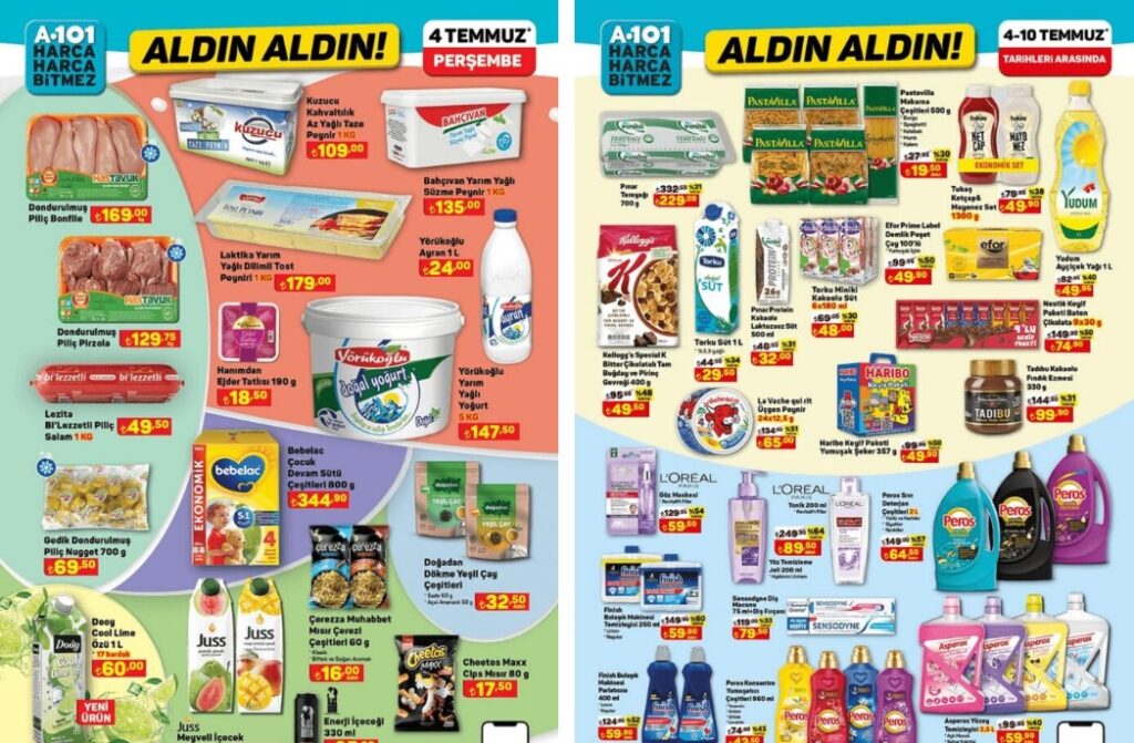 A101 4 Temmuz 2024 Aktüel
