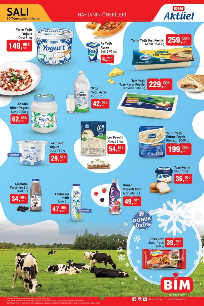 BİM Aktüel Ürünler 30 Temmuz Salı