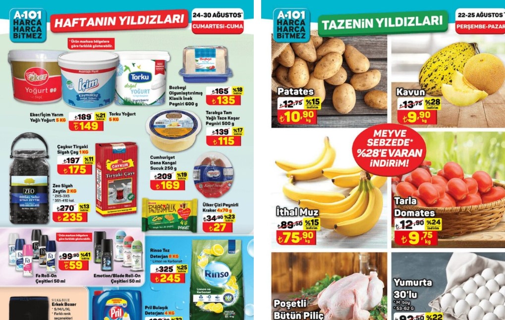 A101 24 Ağustos 2024 Aktüel Ürünler