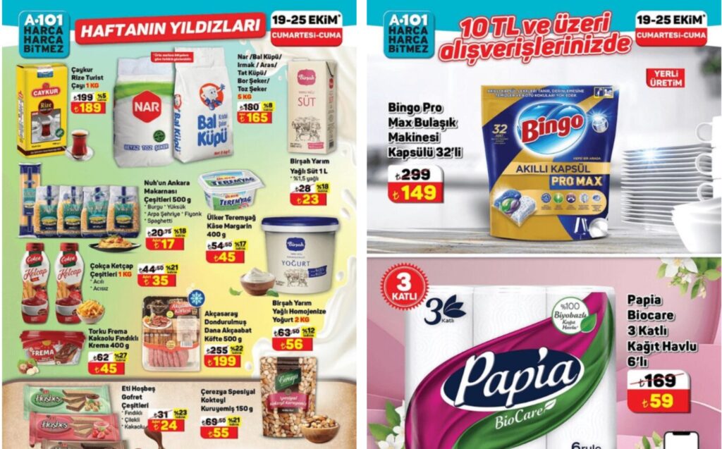 A101 19 Ekim 2024 Aktüel Ürünler