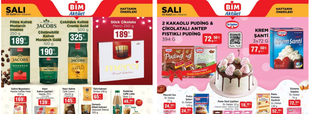 BİM 30 Eylül 2025 Aktüel Kataloğu