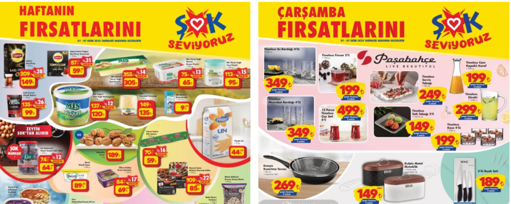 Şok 1 Ekim 2025 Aktüel Kataloğu