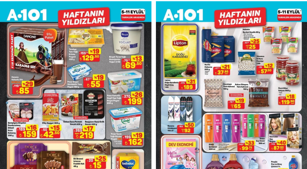 A101 5 Eylül 2025 Aktüel Kataloğu