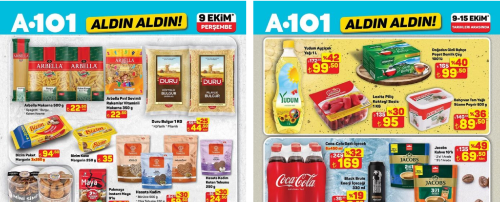A101 9 Ekim 2025 Aktüel Kataloğu