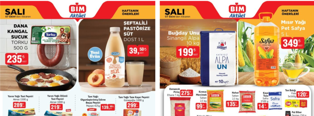 BİM 7 Ekim 2025 Aktüel Kataloğu