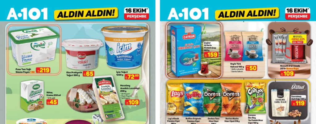 A101 16 Ekim 2025 Aktüel Kataloğu