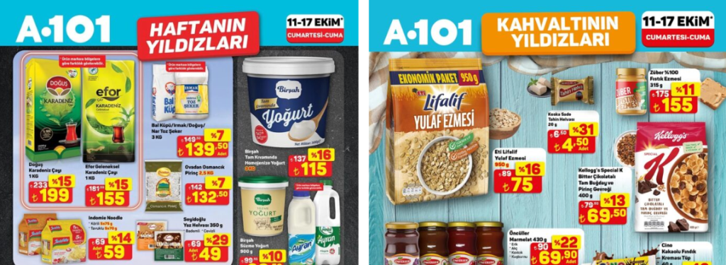 A101 11 Ekim 2025 Aktüel Kataloğu