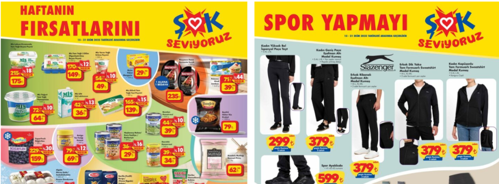 Şok 15 Ekim 2025 Aktüel Kataloğu