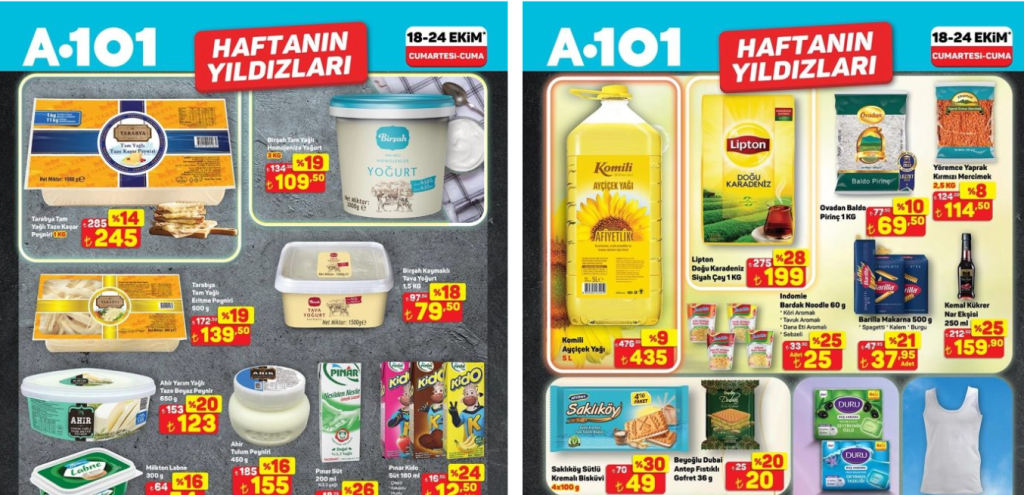 A101 18 Ekim 2025 Aktüel Kataloğu