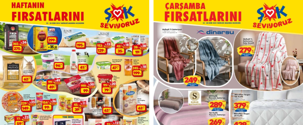 Şok 22 Ekim 2025 Aktüel Kataloğu