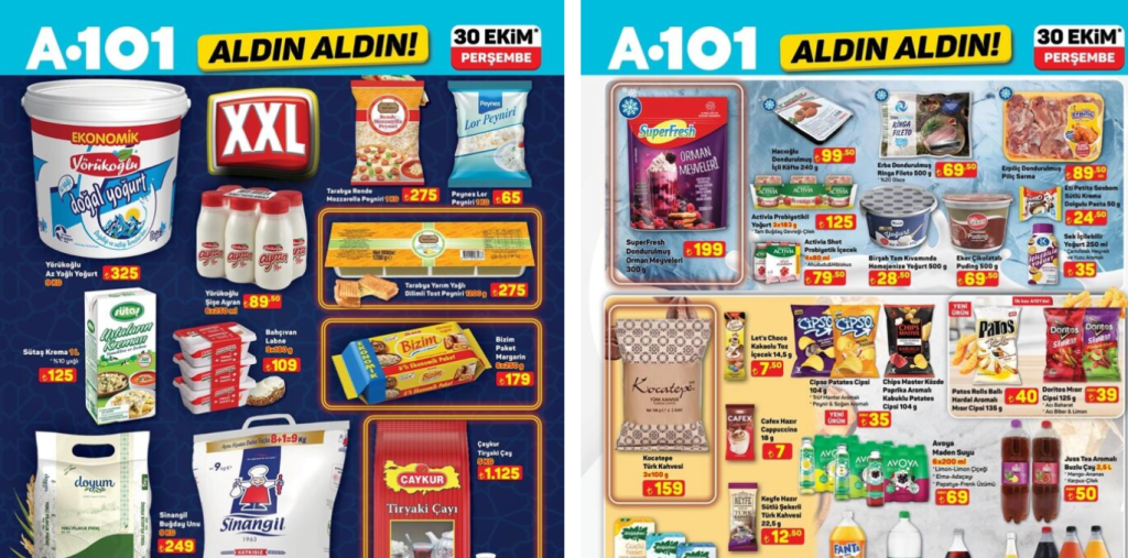 A101 30 Ekim 2025 Aktüel Kataloğu