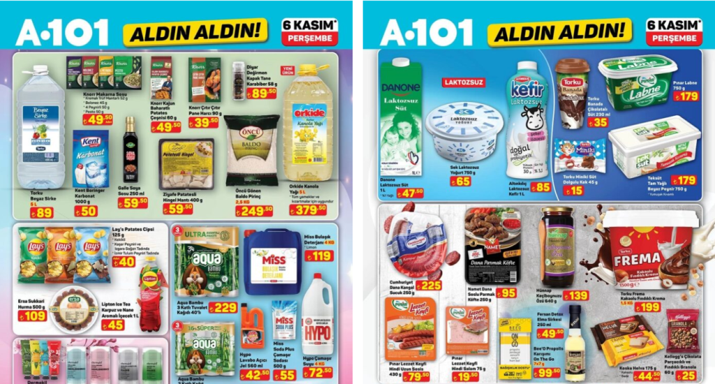A101 6 Kasım 2025 Aktüel Kataloğu