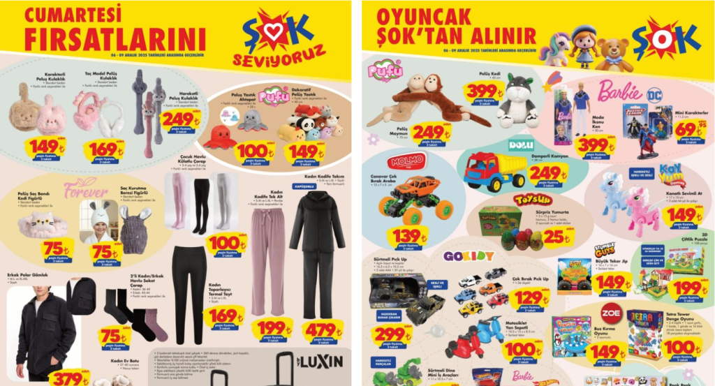 Şok 6 Aralık 2025 Aktüel Kataloğu