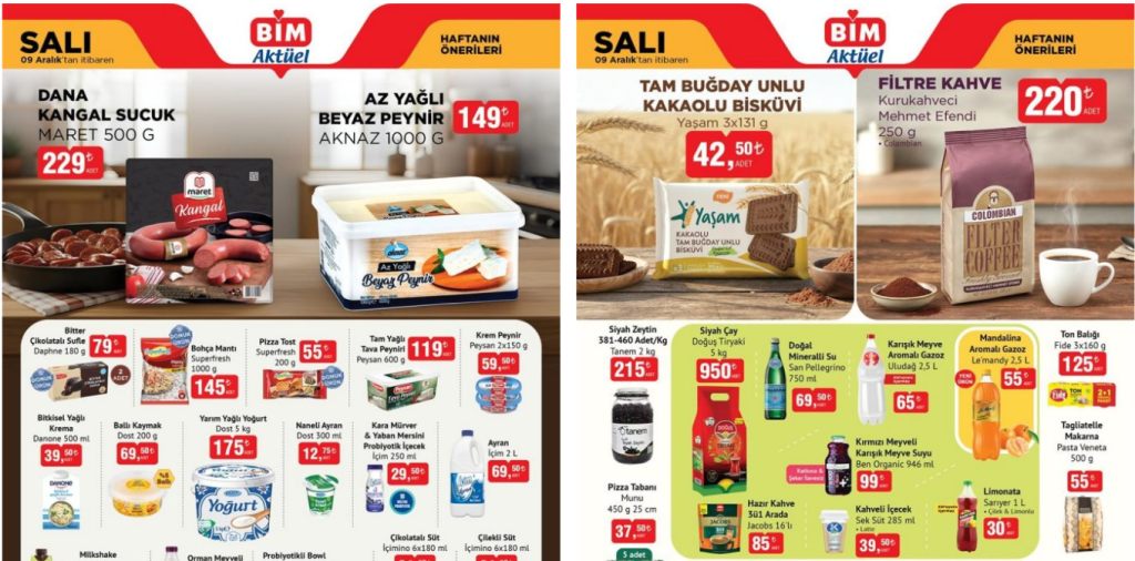 BİM 9 Aralık 2025 Aktüel Kataloğu