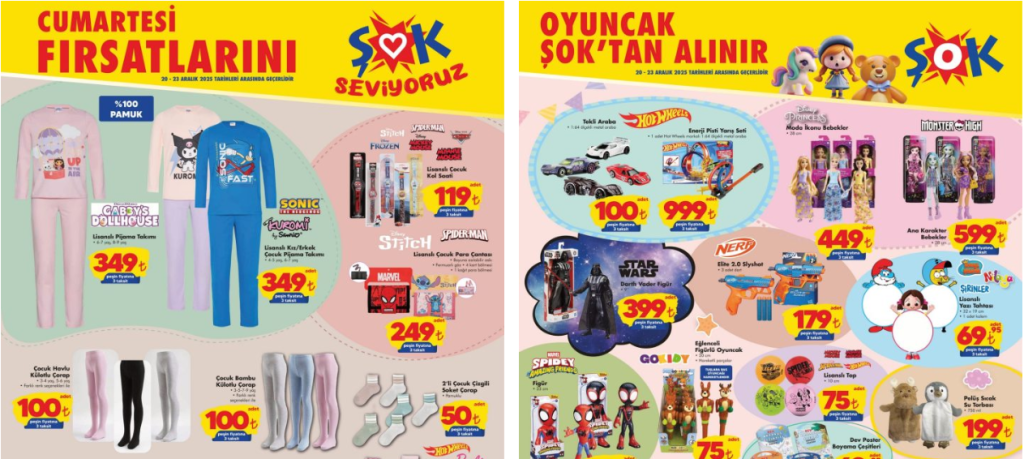 Şok 20 Aralık 2025 Aktüel Kataloğu
