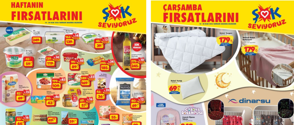 Şok 14 Ocak 2026 Aktüel Kataloğu