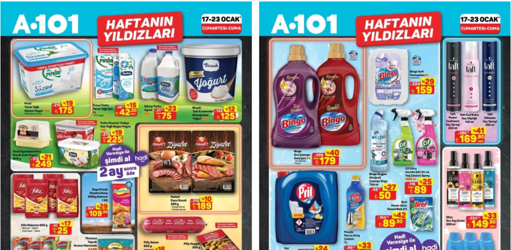 A101 17 Ocak 2026 Aktüel Kataloğu
