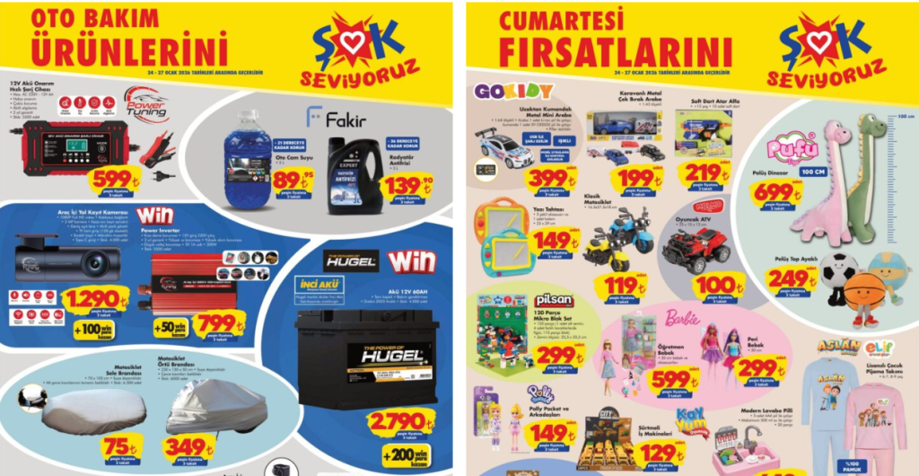 Şok 24 Ocak 2026 Aktüel Kataloğu