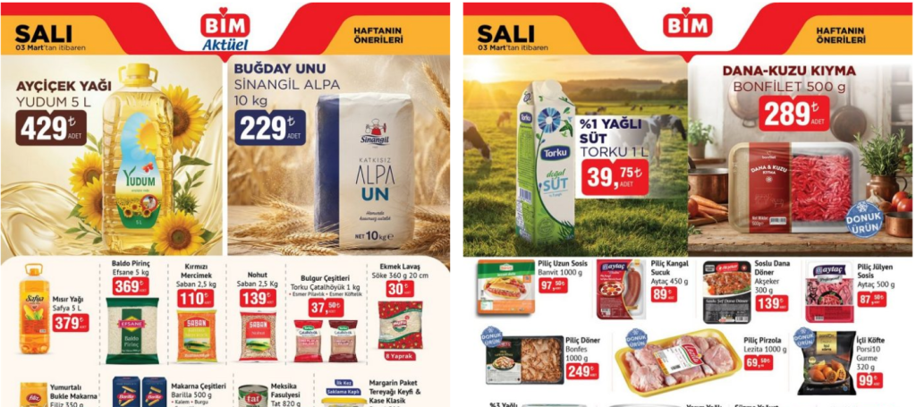 BİM 3 Mart 2026 Aktüel Kataloğu