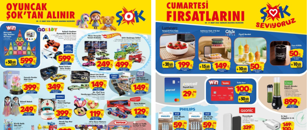 Şok 28 Mart 2026 Aktüel Kataloğu