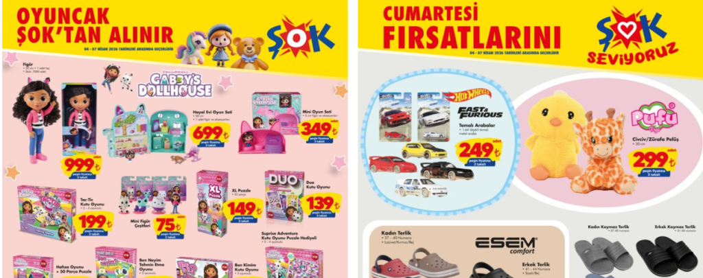 Şok 4 Nisan 2026 Aktüel Kataloğu