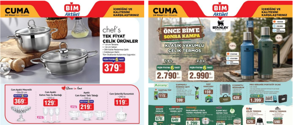 BİM 24 Nisan 2026 Aktüel Kataloğu