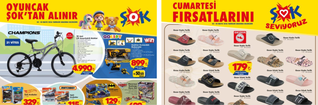 Şok 2 Mayıs Aktüel Kataloğu 2026