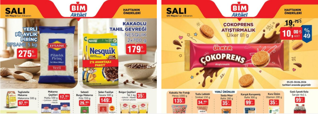 BİM 5 Mayıs Aktüel Kataloğu 2026