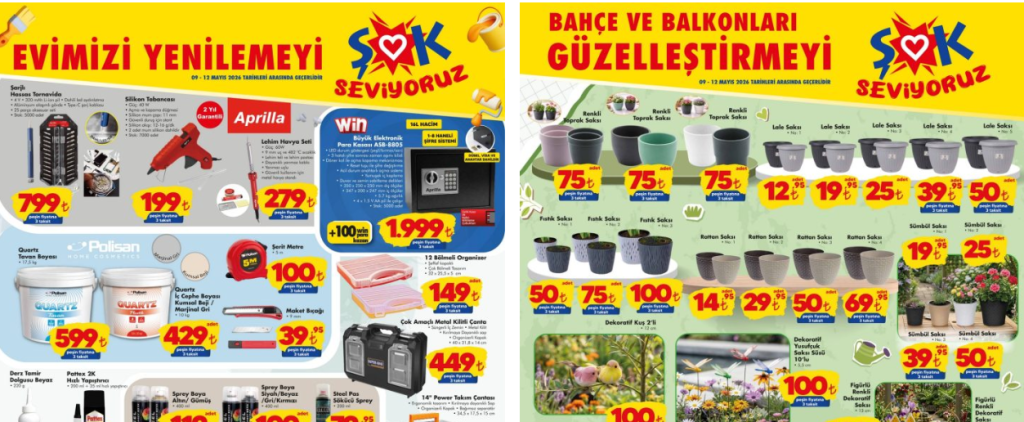 Şok 9 Mayıs 2026 Aktüel Kataloğu