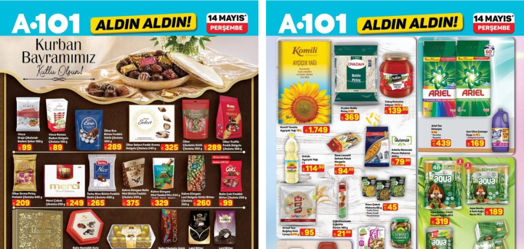 A101 14 Mayıs Aktüel Kataloğu 2026