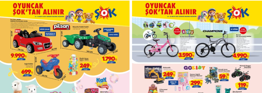 Şok 23 Mayıs Aktüel Kataloğu 2026