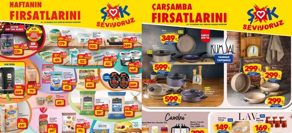 Şok 3 Haziran Aktüel Kataloğu 2026
