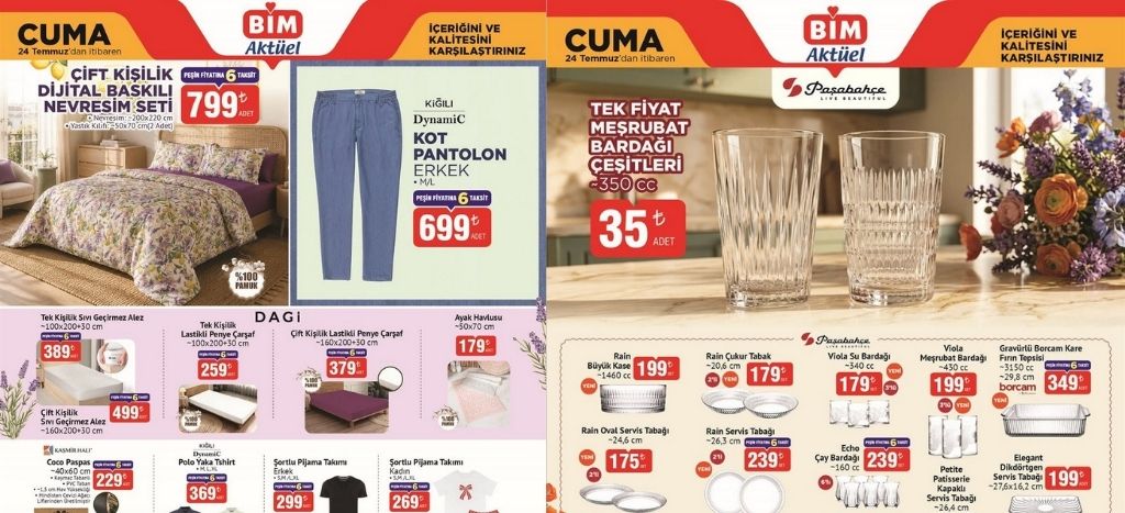 BİM 24 Temmuz Aktüel Kataloğu 2026