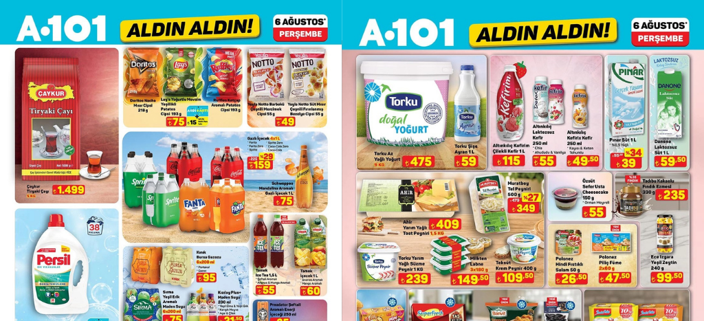 A101 6 Ağustos Aktüel Kataloğu 2026