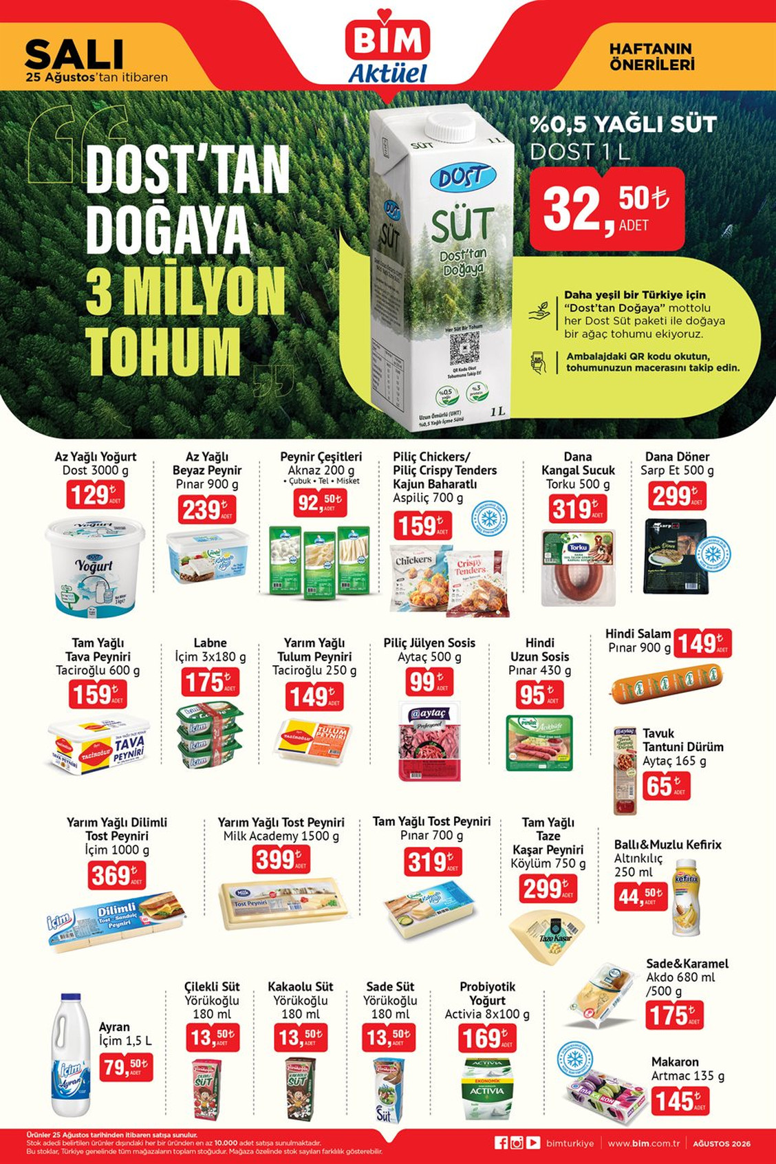 BİM 25 Ağustos Aktüel Kataloğu 2026 2. sayfa