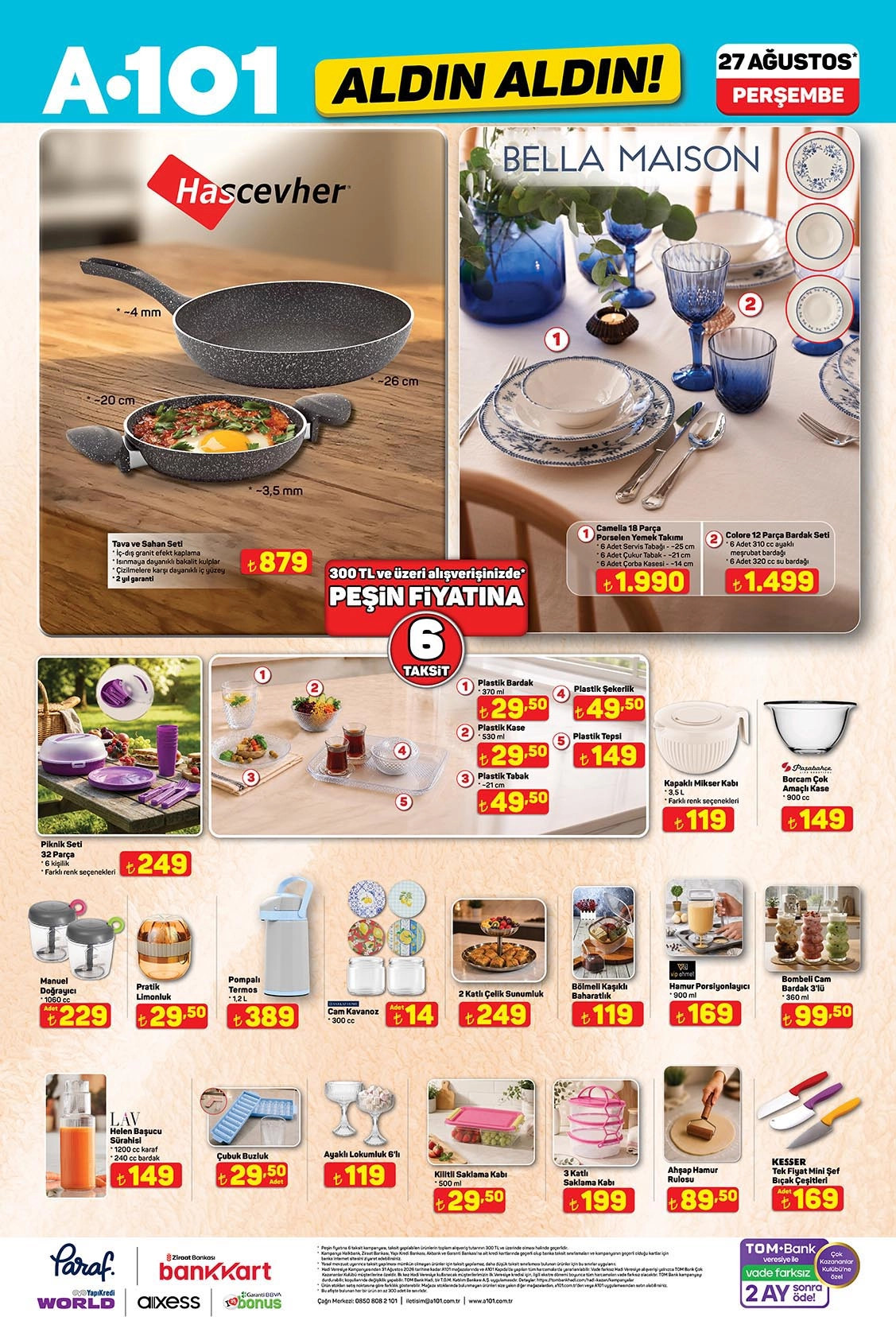 A101 27 Ağustos Aktüel Kataloğu 2026 5. sayfa