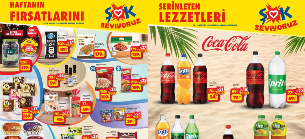 Şok 12 Ağustos Aktüel Kataloğu 2026
