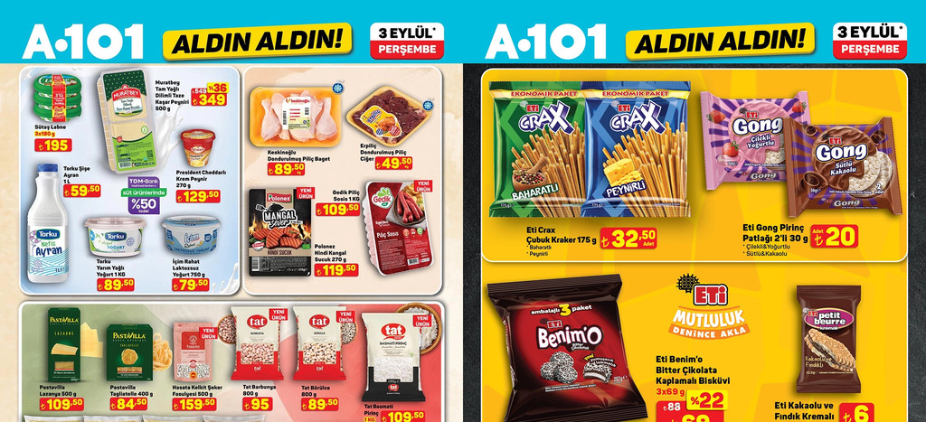 A101 3 Eylül Aktüel Kataloğu 2026