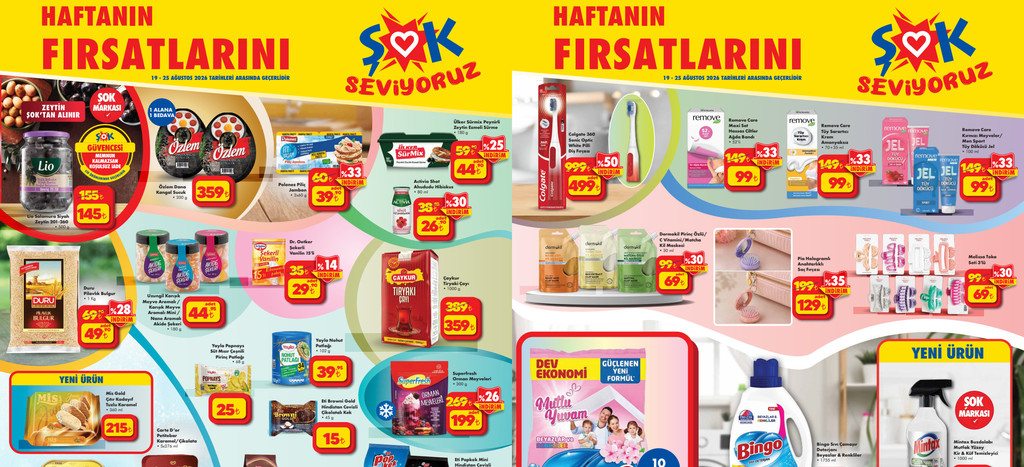ŞOK 19 Ağustos Aktüel Kataloğu 2026