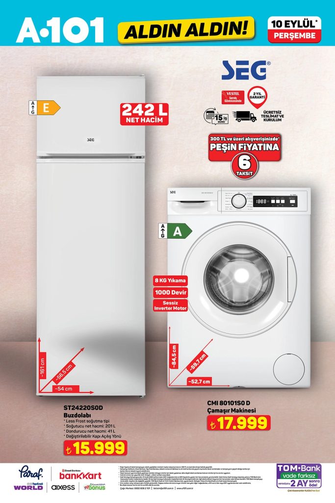 A101 10 Eylül Aktüel Kataloğu 2026 10. sayfa