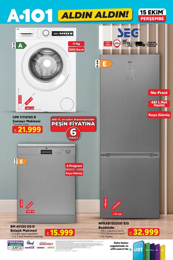 A101 15 Ekim Aktüel Kataloğu 2026 10. sayfa